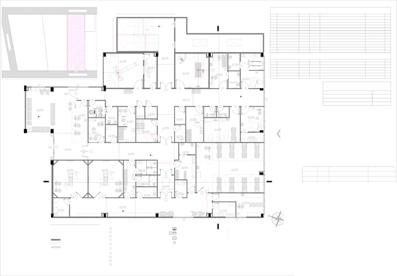 Planta do hospital dia — prancha 4