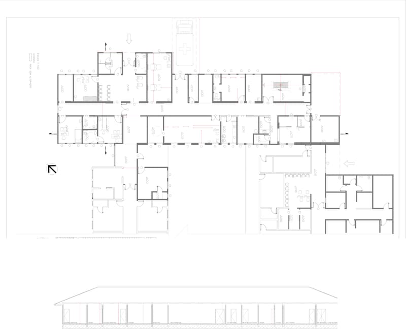 Planta do pronto atendimento — prancha 2